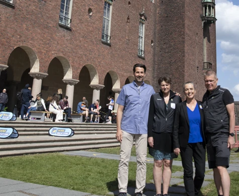 Tillsammans med Stockholms stad arrangerar vi O-Ringen 2027 i Stockholm, Claes Forsberg, O-Ringen, Monica Hatlen, StOF, Susanne Maarup, SOFT och Lasse Gerhardsson, StOF