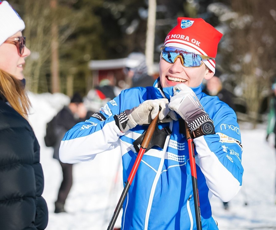 Albin Gezelius i solglasögon.