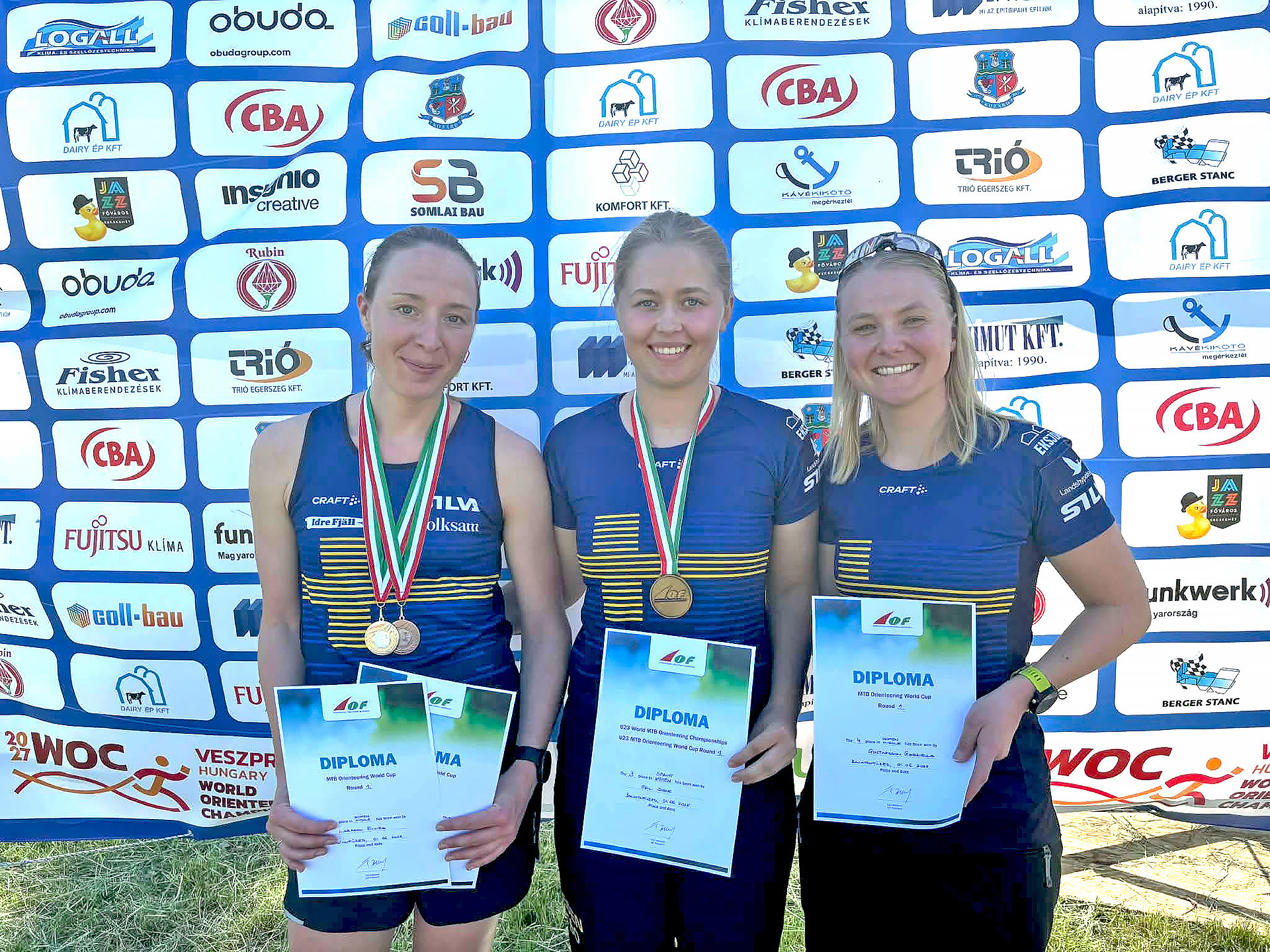 Elvira Larsson, Signe Feil och Gabriella Gustafsson lyckades alla bra på årets världscuppremiär i Ungern. Nu är trion reda för andra världscupomgången som också är EM/JEM/UEM i Almeida, Portugal. 