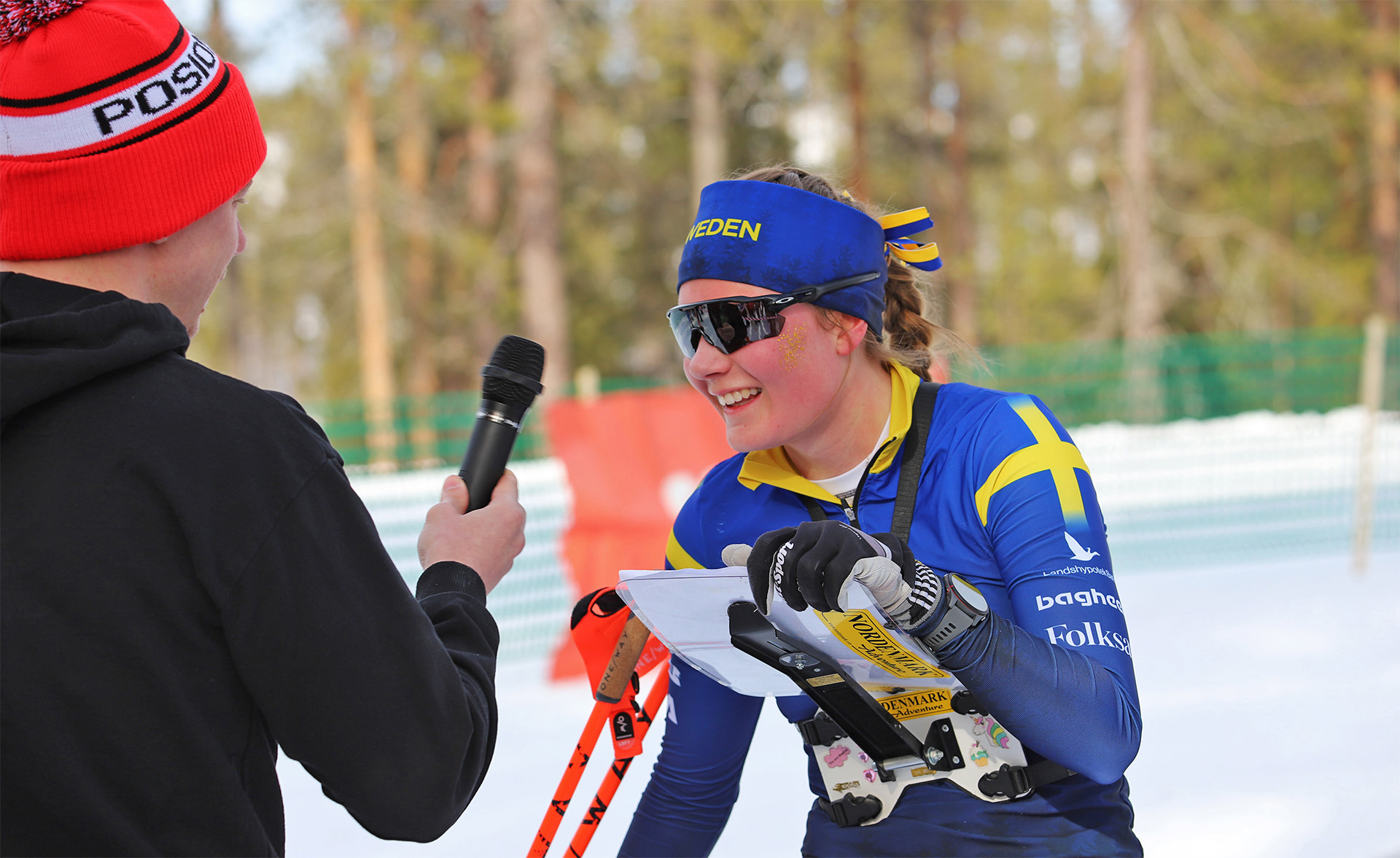 Ella Turesson efter guldet på EM medeldistans i fjol. Nu väntar världscup och U23-VM i Bulgarien. 
