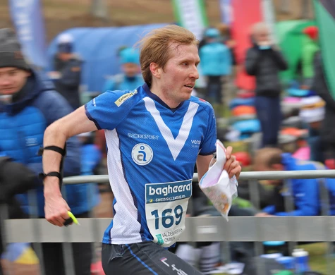 Jerker Lysell sprang hem segern i Blodslitet i lördags. Bilden är dock från Swedish League i Valdemarsvik i fjol.