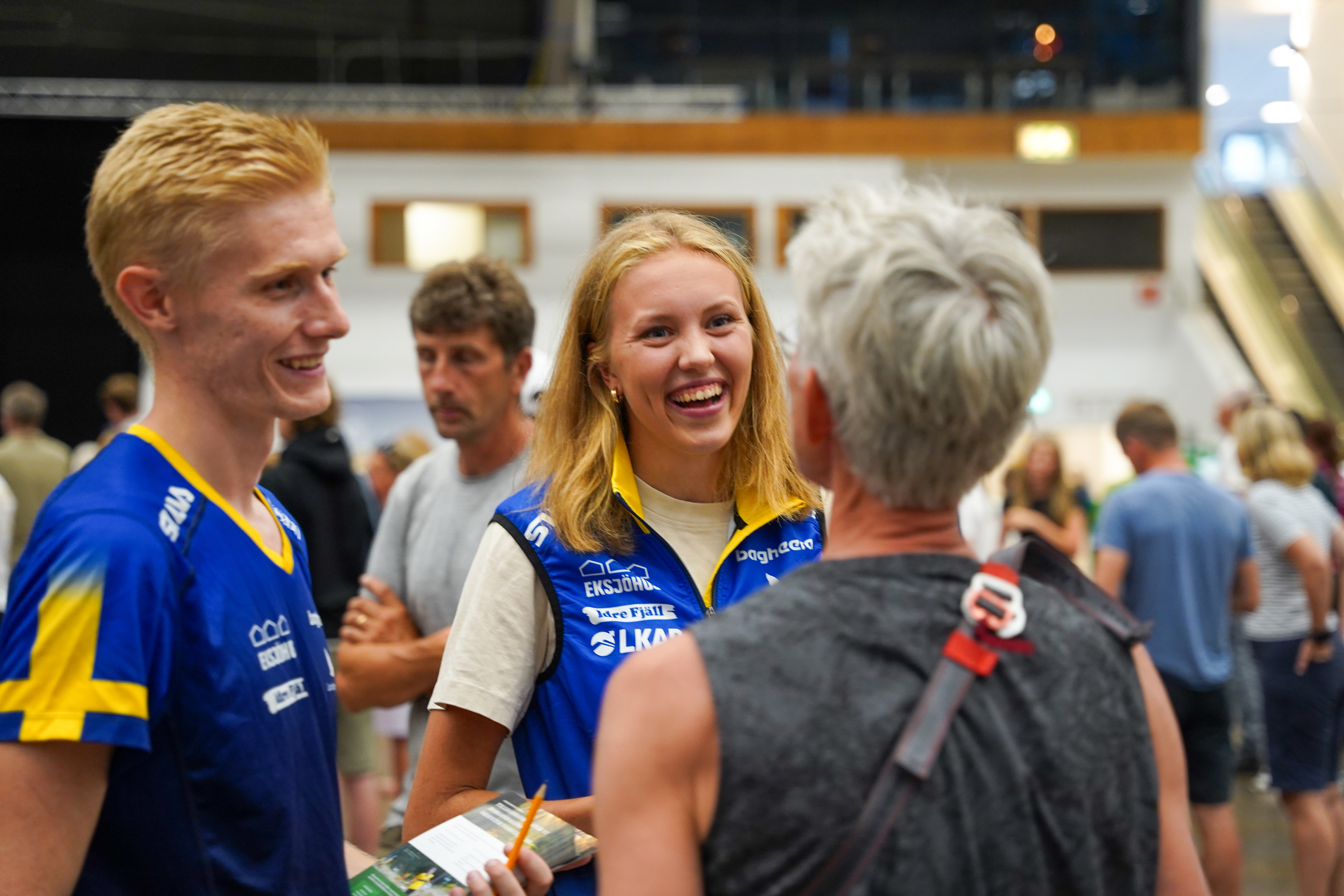 Jonatan Gustafsson och Hanna Lundberg