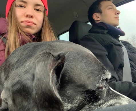 Han är kvar i Ukraina – många erbjuder sin hjälp