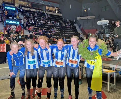 Segerlaget i Tiomilas ungdomskavle 2023.