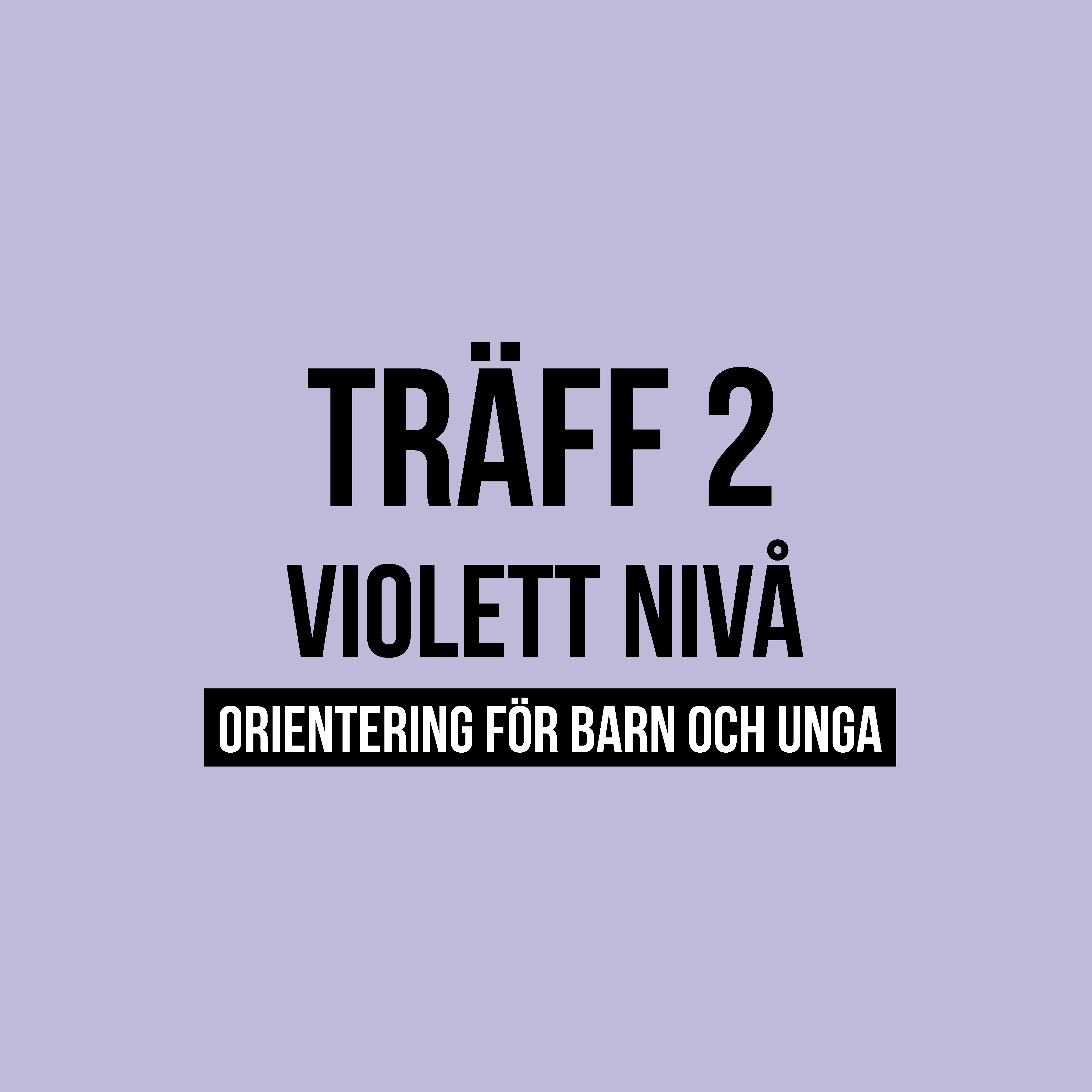 Fyrkantspuff Violett T2