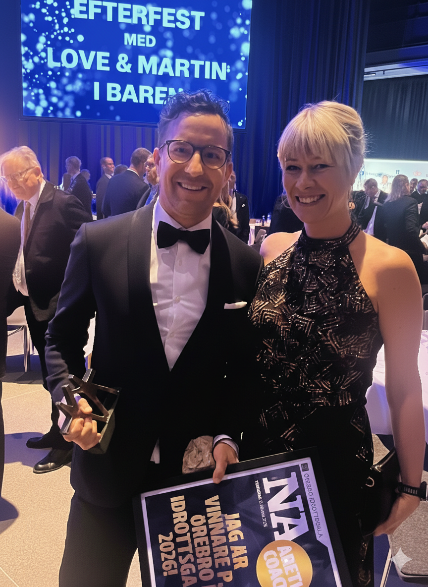 Håkan Carlsson tillsammans med sin fru Elin Carlsson