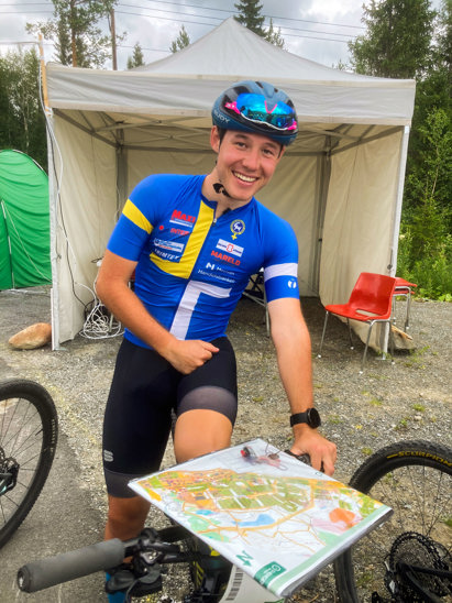 Rasmus nordgren vinnare h21 mtb-o o-ringen 2023