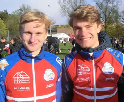 Axel och Erik, Stockholms hopp vid kommande Junior-VM