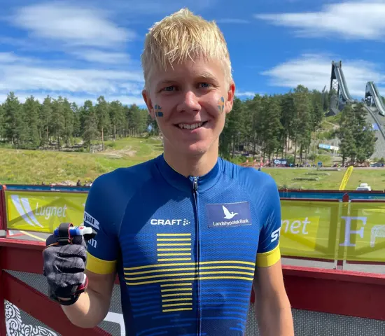 I somras gjorde Felix Silver succé på JVM i MTBO i Falun