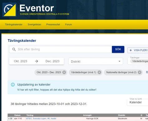 Eventor Sverige