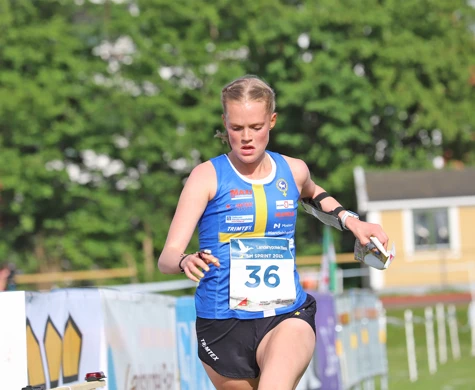 Vilma von Krusenstierna spurtar till SM-guld med minsta möjliga marginal.