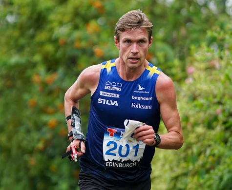 in Regborn mot en andraplats i kvalet på knockout-sprinten på VM i Edinburgh.