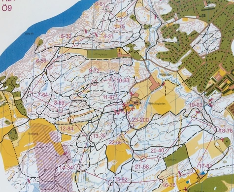 Spännande sprint inledde Svenska Cupen MTBO 2018