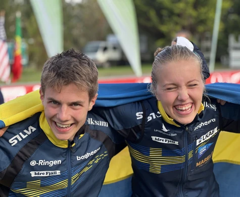 Hanna Lundberg och Noel Braun JVM 2023