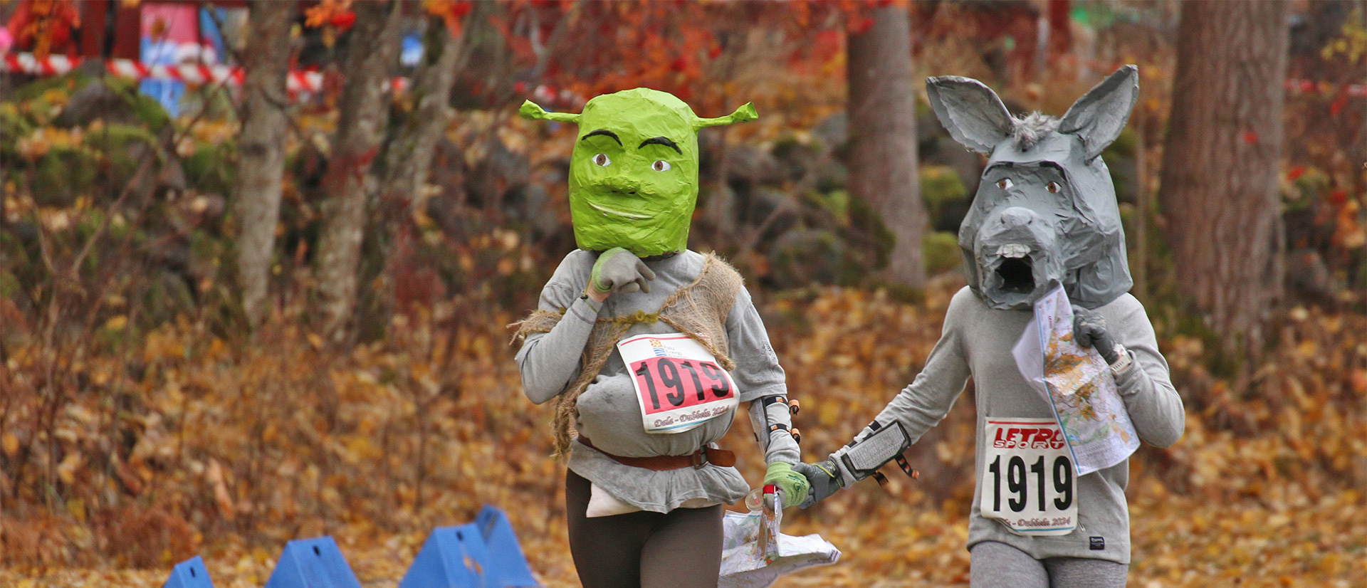 På Daladubbeln så får man vara beredd på att möta ovanliga varelser under söndagens patrulltävling. 