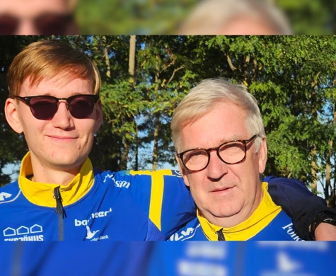 Elias Westerberg och Stig Gerdtman är yngst och äldst i den svenska truppen.