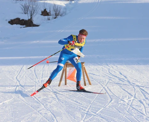 Jonatan Ståhl har fått en bra start på skidorienteringssäsongen. På söndagens vann han Sjusjörennets medeldistans i stor stil. Bilden dock från Svenska Cupen i Falun förra vintern.