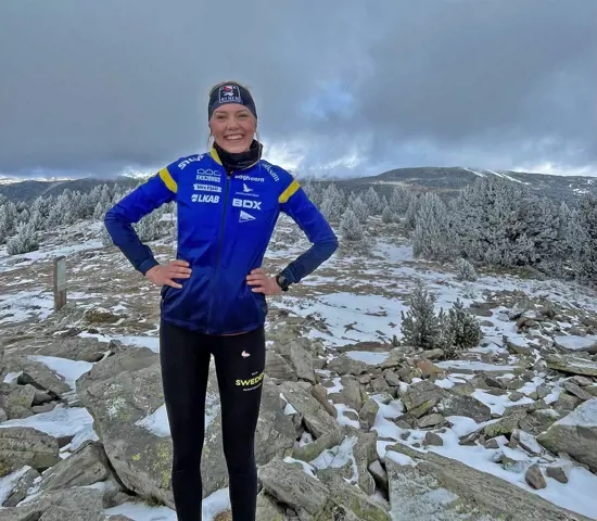 Hanna Lundberg tillbringar just nu drygt tre veckor på hög höjd i Pyrenéerna.
