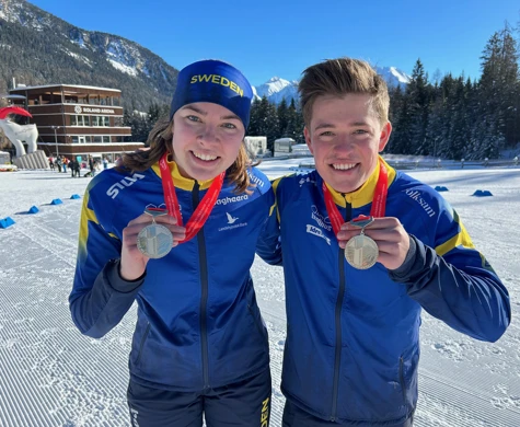 Jonatan Ståhl och Elin Schagerström