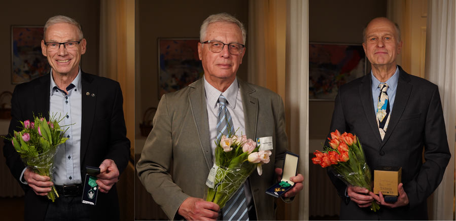 Göran Hillgren, Paul Norén och Lars Forsberg