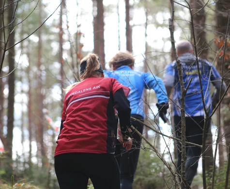 Det var full fart i Skedala Skog i Halmstad den gångna helgen