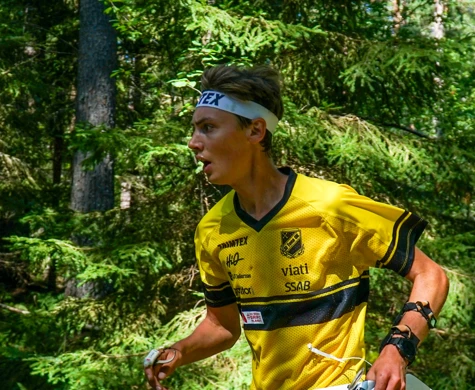 Viktor Svensk under O-Ringens andra etapp