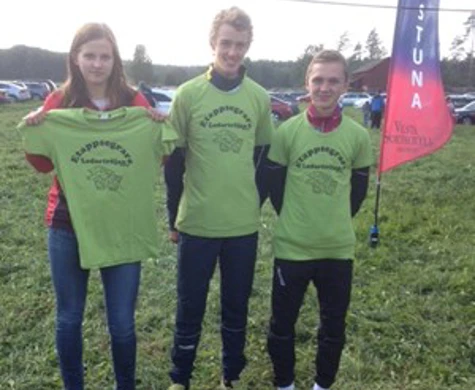 Jonna, Gustav, Sofie och Erik blev totalsegrare i Ledartröjan 2014