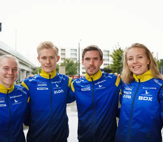 Alva Sonesson, Jonatan Gustafsson, Martin Regborn och Hanna Lundqvist