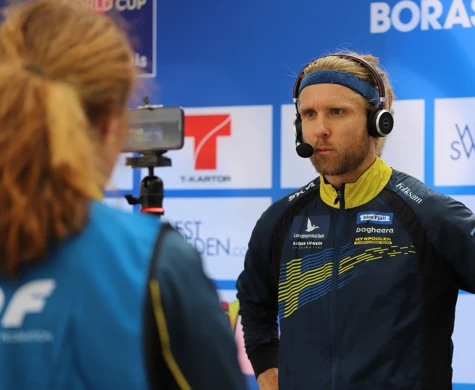 Intervju med Gustav Bergman under världscupen i Borås 2022