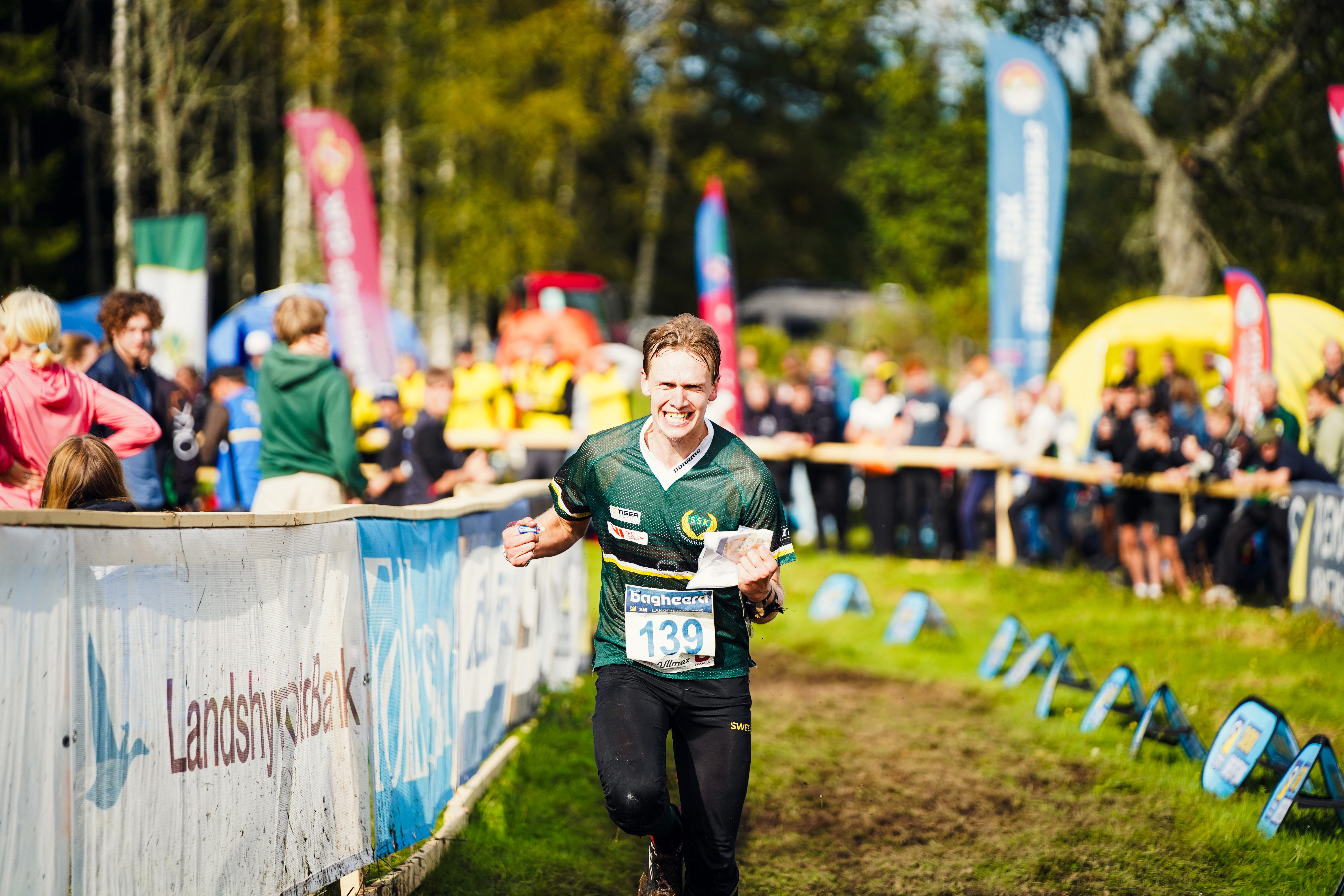 Simon Hector vid långdistansen 2025