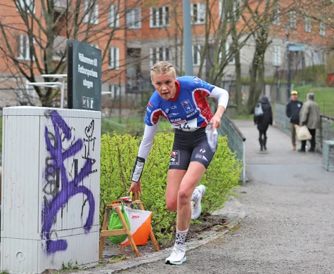 Hanna Lundberg var snabbast på landslagstest i sprint på fredagskvällen.
