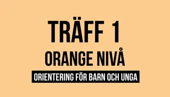 Fyrkantspuff Orange T1