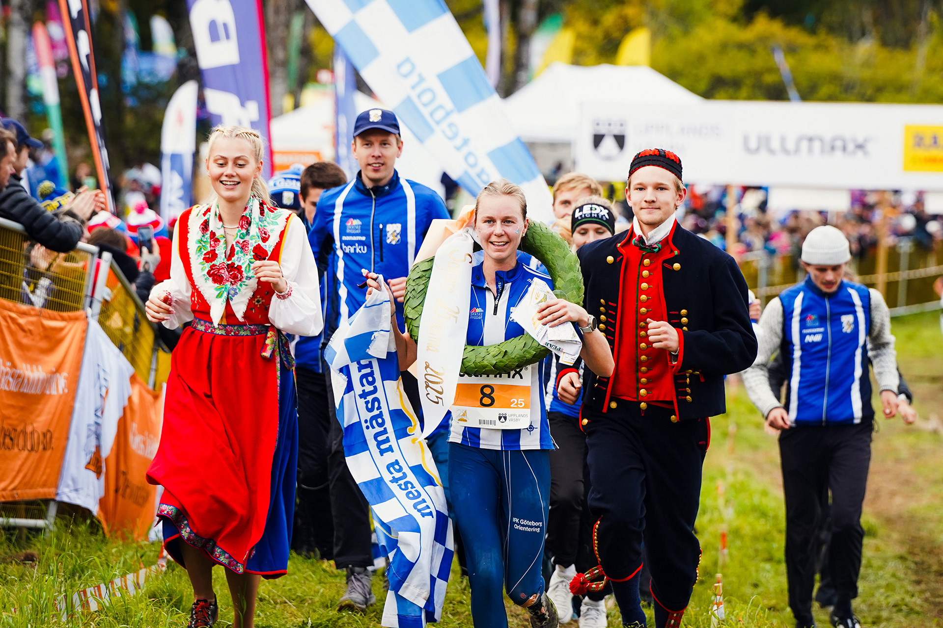 Victoria Hästad Björnstad för IFK Göteborg till seger på 25-manna 2025, i sin sista tävling för klubben. 