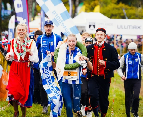Victoria Hästad Björnstad för IFK Göteborg till seger på 25-manna 2025, i sin sista tävling för klubben.