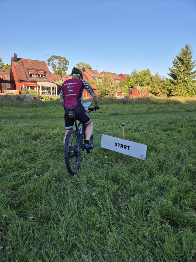 Nyhetsförfattaren vid starten i Waxholm