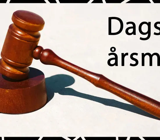 dags för årsmöte