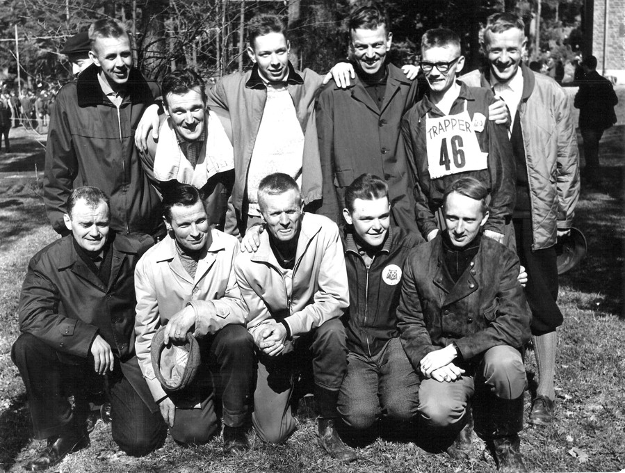 Rotebro IS segrande lag vid 10mila 1963. Foto i StOFs arkiv