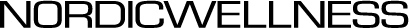Nordic Wellness Logo NO SYMBOL Black