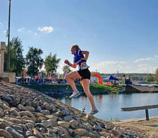 I eftermiddag startar USM med sprint inne i Säffle. Bilden från förra årets USM-sprint i Härnösand.
