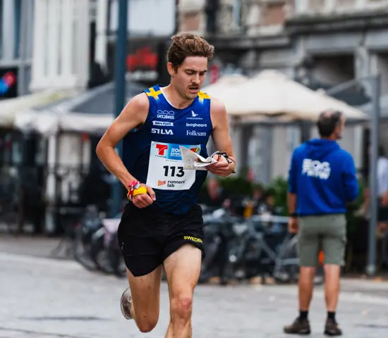 Max Peter Bejmer under EM i Belgien tidigare i år