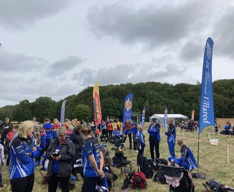 Bild från Stafett-DM 230903 med FK Friskus som arrangör