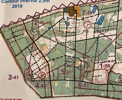 MTBO-Campen i Danmark igång