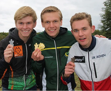 Sekundstrid för juniorerna på långdistansen