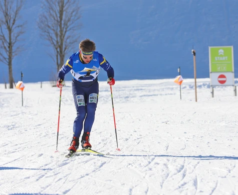 Jonatan Ståhl tog en silverpeng på sprinten vid World University Games i Italien. Bilden från VM i fjol.