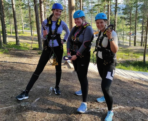Dags för läger på Idre Fjäll