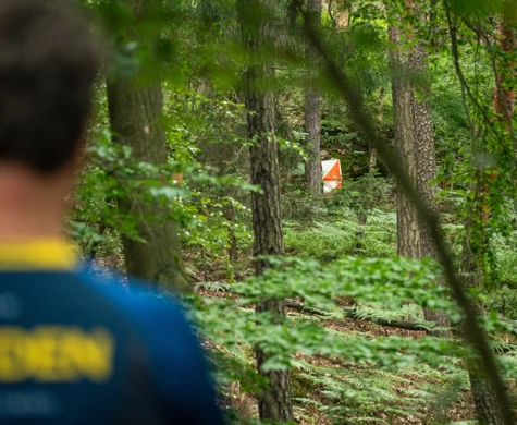 En kontroll från VM-stafetten