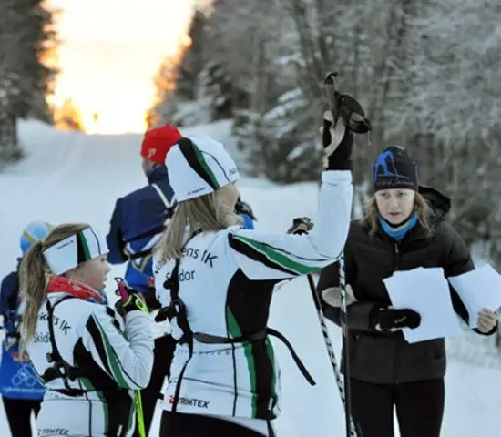 Många deltagare på Rikslägret vinter