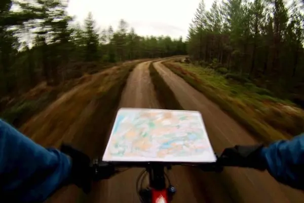 Full fart på väg mtbo