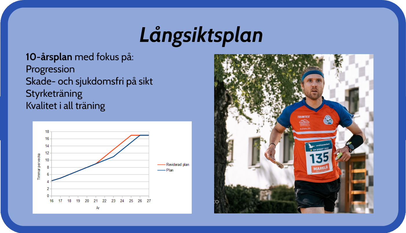 Utgångspunkten för Gustavs presentation